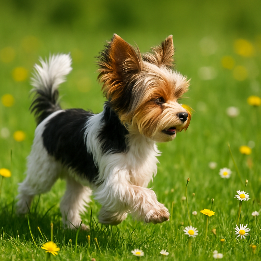 Yorkshire Blanco o Parti Yorkie